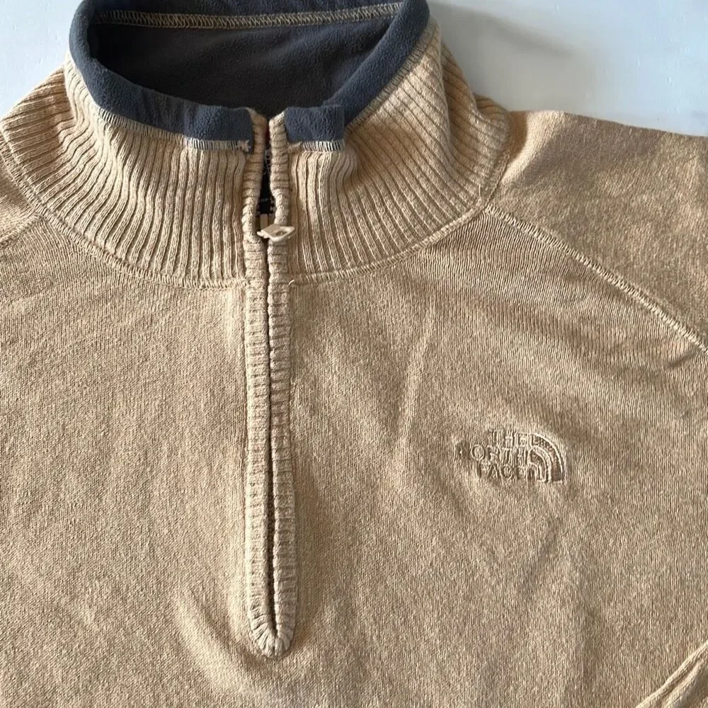 The North Face 1/4 Zip Sweater Sz. XL